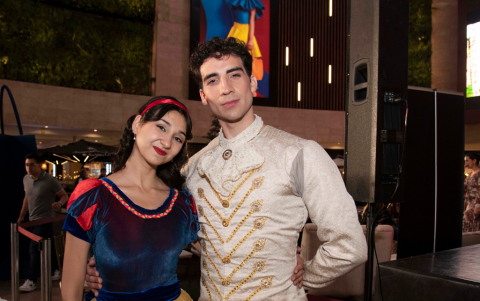 Constanza Sánchez y Cristopher Montenegro.