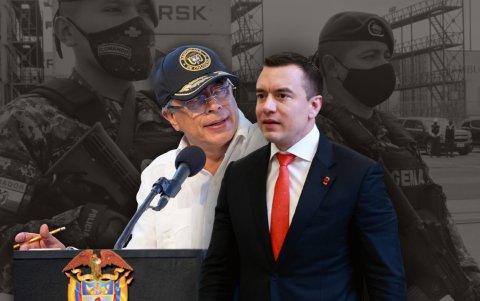 El conflicto comercial inició cuando el gobierno de Ecuador acusó a Colombia de no controlar adecuadamente el paso de narcóticos, armas y grupos criminales por la frontera