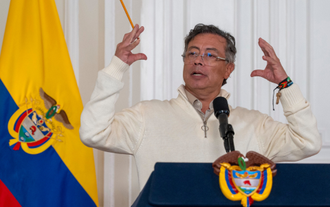 Petro respondió ante declaraciones de Noboa sobre el narcotráfico.