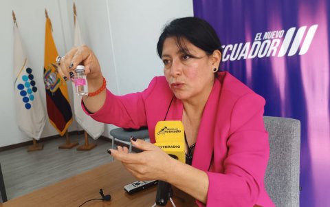 Eufrasia Fajardo, coordinadora del Arcsa, informó que se encontraron productos para uso esotérico en aparente presentación inyectable.