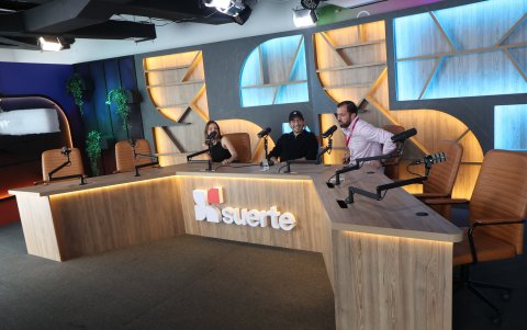 Nuevo set de Suerte TV