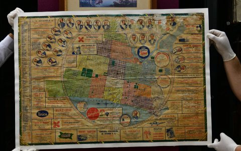 Municipio de Guayaquil analiza 41 mapas históricos de alto valor urbano.