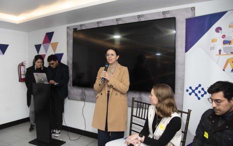 Gisela Montalvo, directora general de la CITEC, durante su intervención.