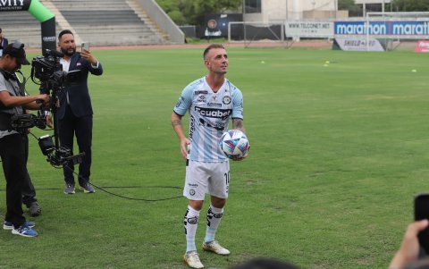 Damián Díaz es el fichaje estrella de Guayaquil City para esta temporada 2026.