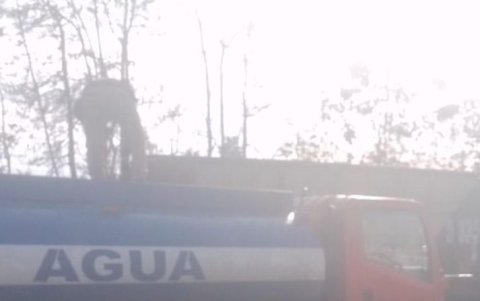 Incautaron un camión tipo tanquero que contenía cerca de 2.000 galones.