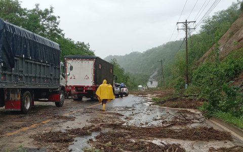Condición por lluvias en Esmeraldas