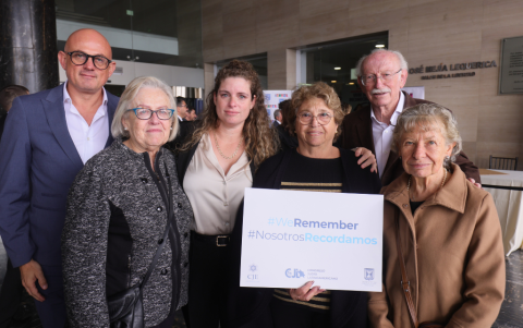 Andrés Ehrenfeld, Lea Vigoda, Evelyn Falck, Dvori Biton Zini, Miguel Falck y Anita Steinitz.