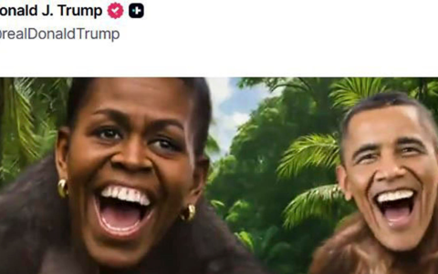 Trump recurre a videos generados con IA para intensificar la polémica contra sus adversarios