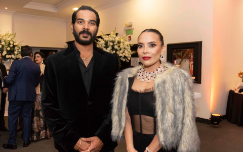 Johan Fandiño y Gabriela Brito.