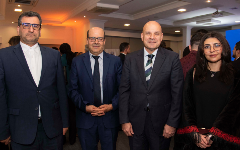 Mahdi Nourian, Taazibt Lounes, Tamer Mamdouh y Safaa Mhalwes.