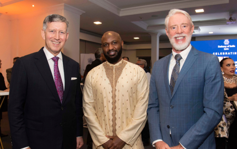 Teodoro Maldonado, Mohamed Hussein y Charles Morrill.
