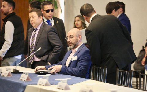 Mario Godoy ha sid parte de todas la sesiones aunque su participación ha sido mínima ya que la defensa está en manos de su abogado.