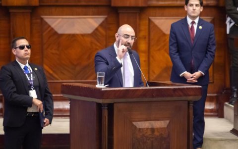Mario Godoy, presidente de la Judicatura, tendrá res horas en el Pleno de la Asamblea para ejercer su defensa.