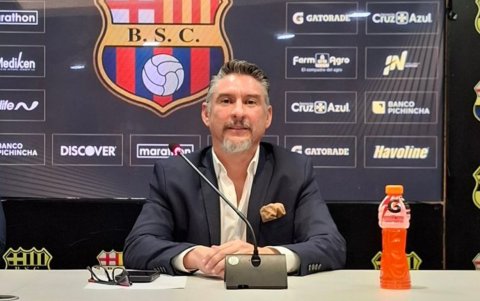 Miguel Montalvo presidente subrogante de Barcelona SC.