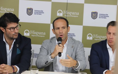 Francisco Egas tiene dos periodos como presidente de la FEF.