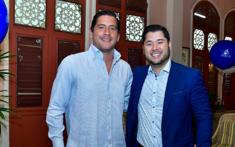 Javier Velásquez y Jonathan Delgado.