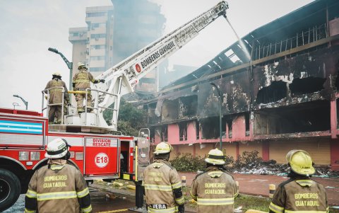 Los trabajos se mantuvieron la tarde de este viernes 13 de febrero.
