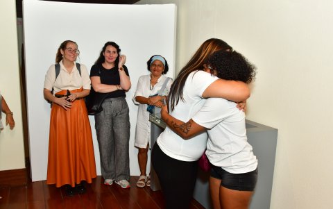 Nury Rodríguez, tras contar su experiencia de desplazamiento fuera de Socio Vivienda 2.