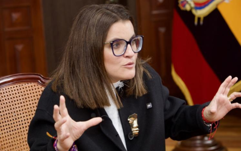 María José Pinto es actualmente la Vicepresidenta de la República.