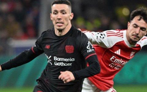 Arsenal visitó e igualó 1-1 ante Bayer Leverkusen en el primer duelo de octavos de final de Champions League.