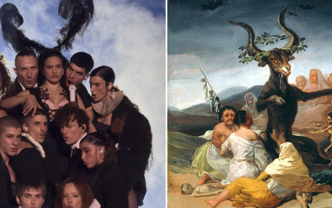 Rosalía referenció visualmente una de las obras más emblemáticas de Francisco de Goya.