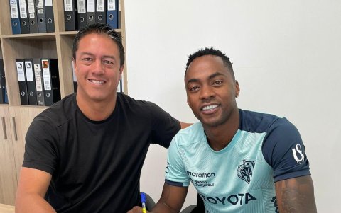 Ibarra llega al Ponchito luego de jugar una temporada en Independiente del Valle.