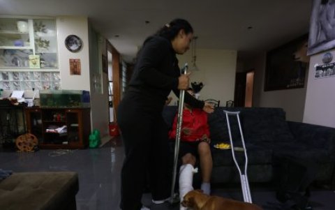 Lucas y Jachi se conocieron en una situación muy adversa y pronto se formó un importante lazo entre ambos.