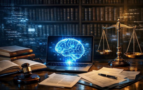 Imagen referencial sobre abogados que usan Inteligencia Artificial.