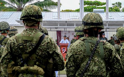 El anuncio sobre las operaciones conjuntas fue hecho por el ministro de Defensa colombiano, Pedro Sánchez.