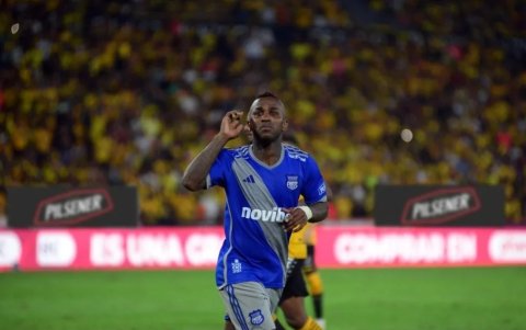 Miller Bolaños firmó con Emelec cuando Jorge Guzmán aún era presidente de los azules.