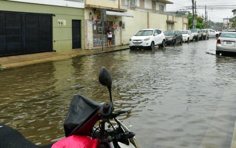 Zonas del norte y del sur nuevamente se vieron afectadas días atrás por las lluvias. Anegaciones puntuales y caída de árboles obligaron intervenciones de emergencia.