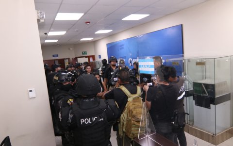 En los primos días del Gobierno en Guayaquil, el Ministerio del Interior intervino la empresa de seguridad municipal Segura EP, que ahora está a cargo de la Policía Nacional.