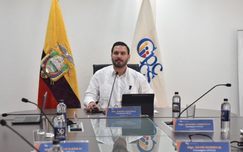Andrés Fantoni, presidente del Consejo de Participación Ciudadana.