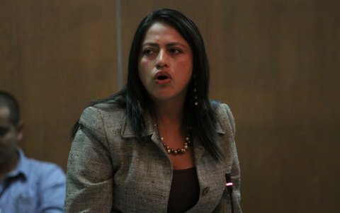 Paola Pabón, actual prefecta de Pichincha, participó en la sesión 057 de la Asamblea Nacional en 2010, cuando el Legislativo se allanó a las objeciones del expresidente Rafael Correa al Cootad.