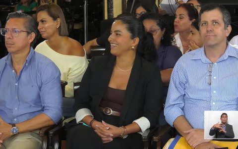 Ambiente desde el complejo Judicial Norte dónde se declaró fallida la audiencia en el caso Goleada.