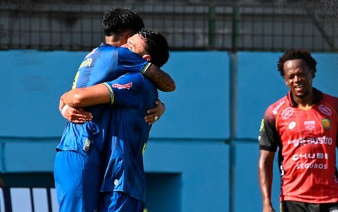 Delfín venció a Deportivo Cuenca en la fecha 1 de la LigaPro.