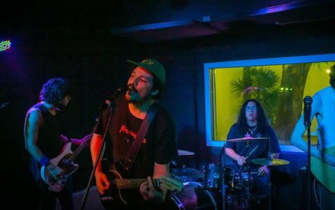 Dejar Ir, agrupación guayaquileña que ha tocado en vivo en las instalaciones de Atrako.