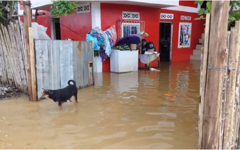 Las fuertes lluvias que afectan al país provocaron la muerte de tres personas