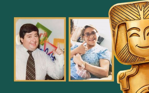 Mimo Cava y Amparo Guillén.