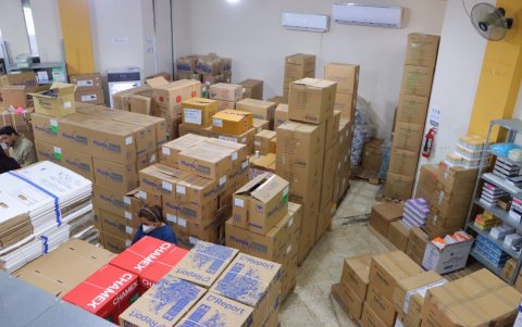 Las autoridades verificaron que las medicinas estaban en stock dentro de una bodega