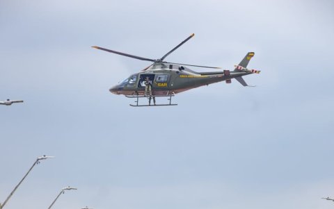 La intervención de las Fuerzas Armadas para apoyar a la Policía Nacional en tareas de seguridad interna.