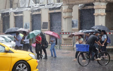 Los últimos días han sido de lluvias intensas en Guayaquil y cantones de Guayas como Durán y Milagro.
