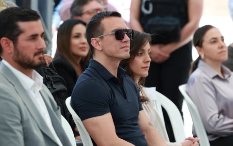 El presidente Daniel Noboa en una foto de archivo.