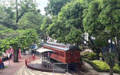 El vagón fue restaurado.