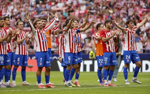 Atlético de Madrid se ubica en la cuarta casilla de LaLiga, con 57 puntos.