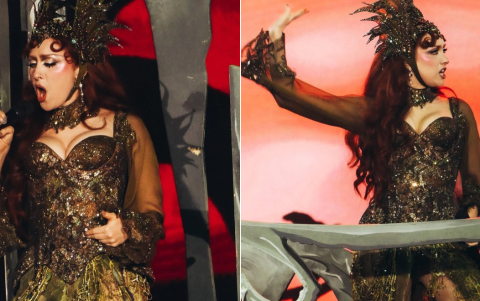 Chappell Roan en el Lollapalooza.