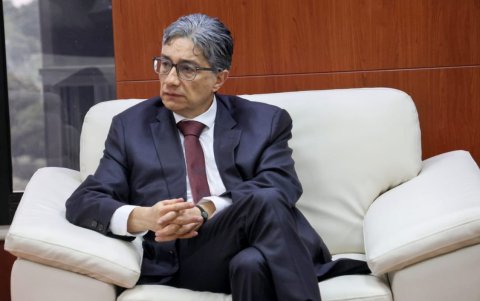 El presidente de la Corte Nacional de Justicia, Marco Rodríguez.