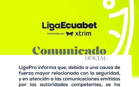 El comunicado de LigaPro sobre el Católica vs Emelec.