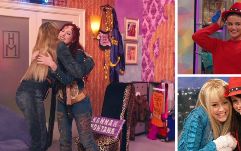 Miley con las incitadas sorpresa: Selena Gómez y Chappell Roan.