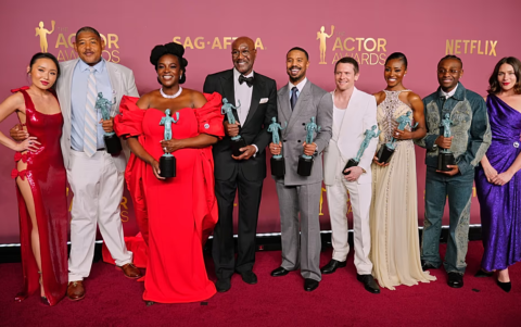 La película dirigida por Ryan Coogler se alzó con el premio a mejor reparto en una película.